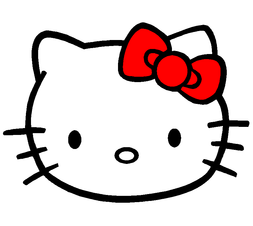 Hello kitty templates and coloring pages free printables