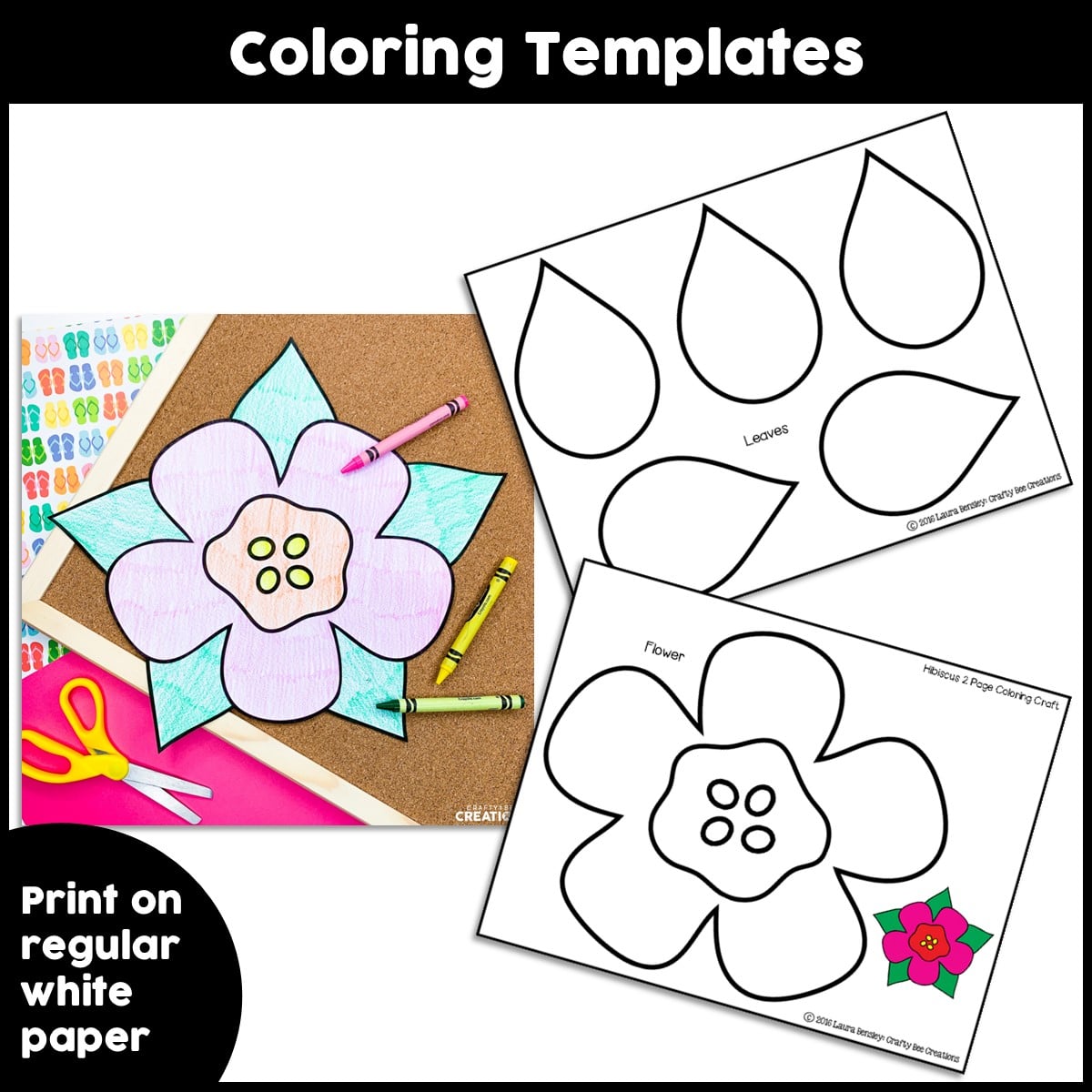 Hibiscus craft activity