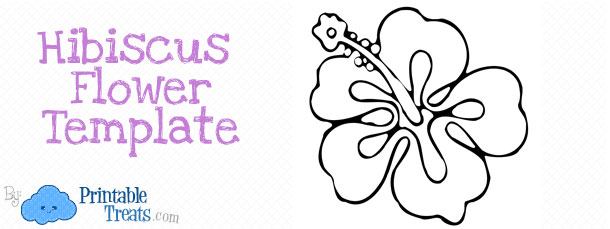 Free hibiscus flower template download free hibiscus flower template png images free cliparts on clipart library