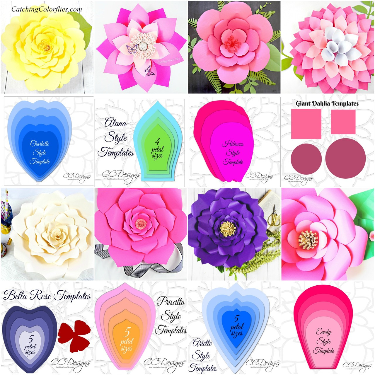 The art of giant paper flowers