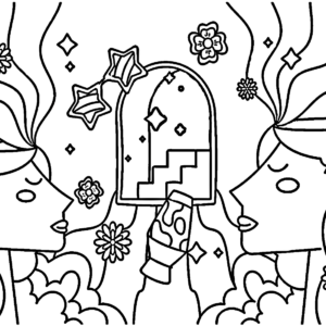 Hippie coloring pages printable for free download