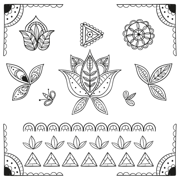 Hispanic heritage month coloring page images