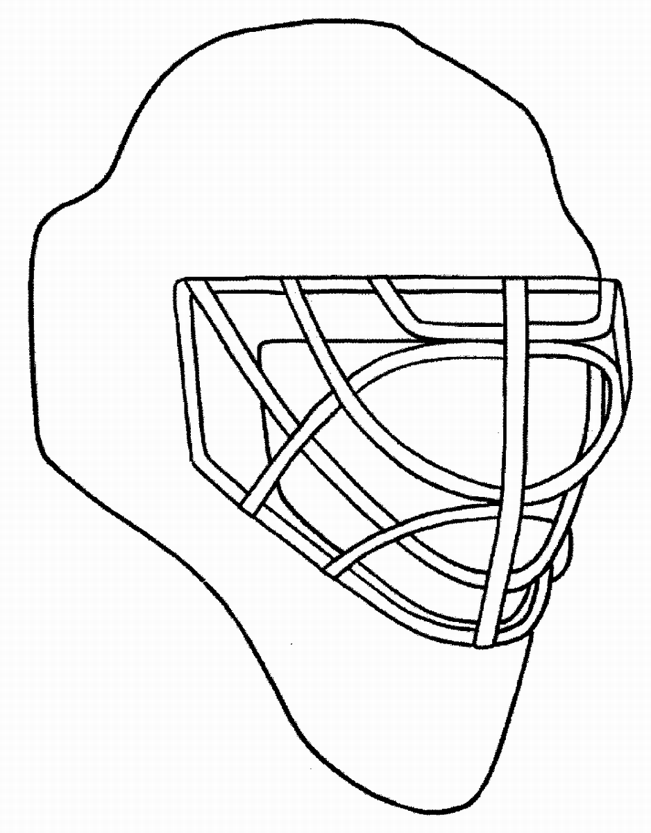 Hockey coloring pages â birthday printable