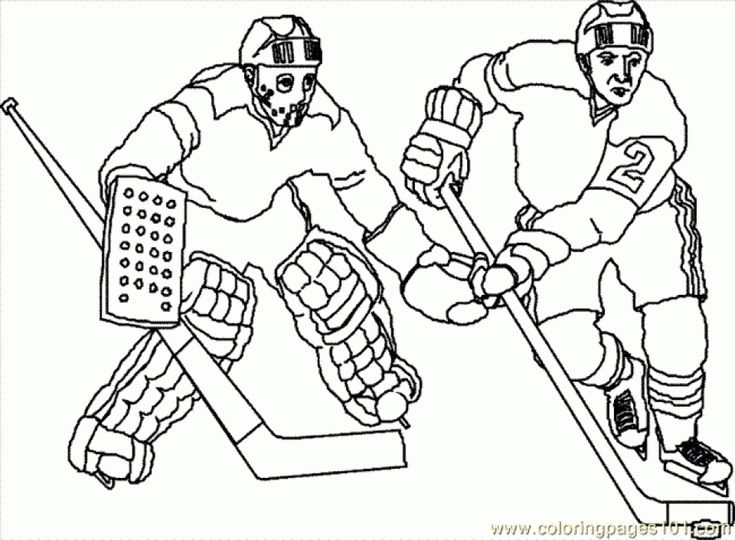 Printable hockey coloring pages online sports coloring pages hockey coloring pages