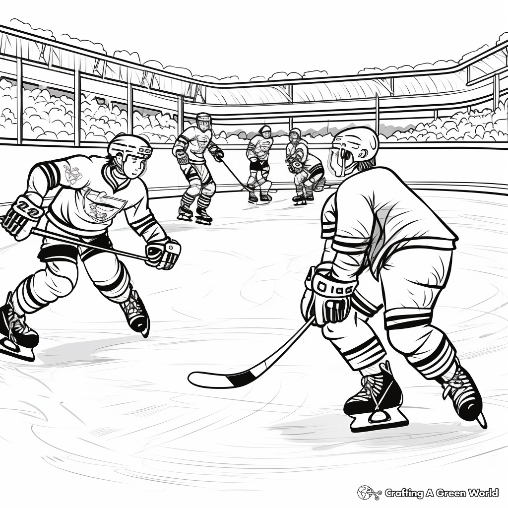 Sports coloring pages