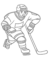 Hockey coloring pages nhl players