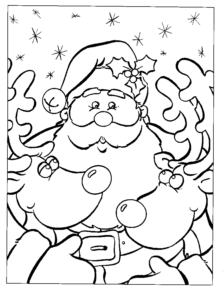 Holidays coloring pages