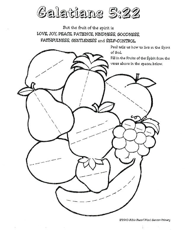 Discover the fruits of the holy spirit