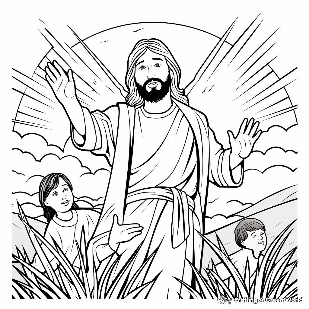 Holy spirit coloring pages