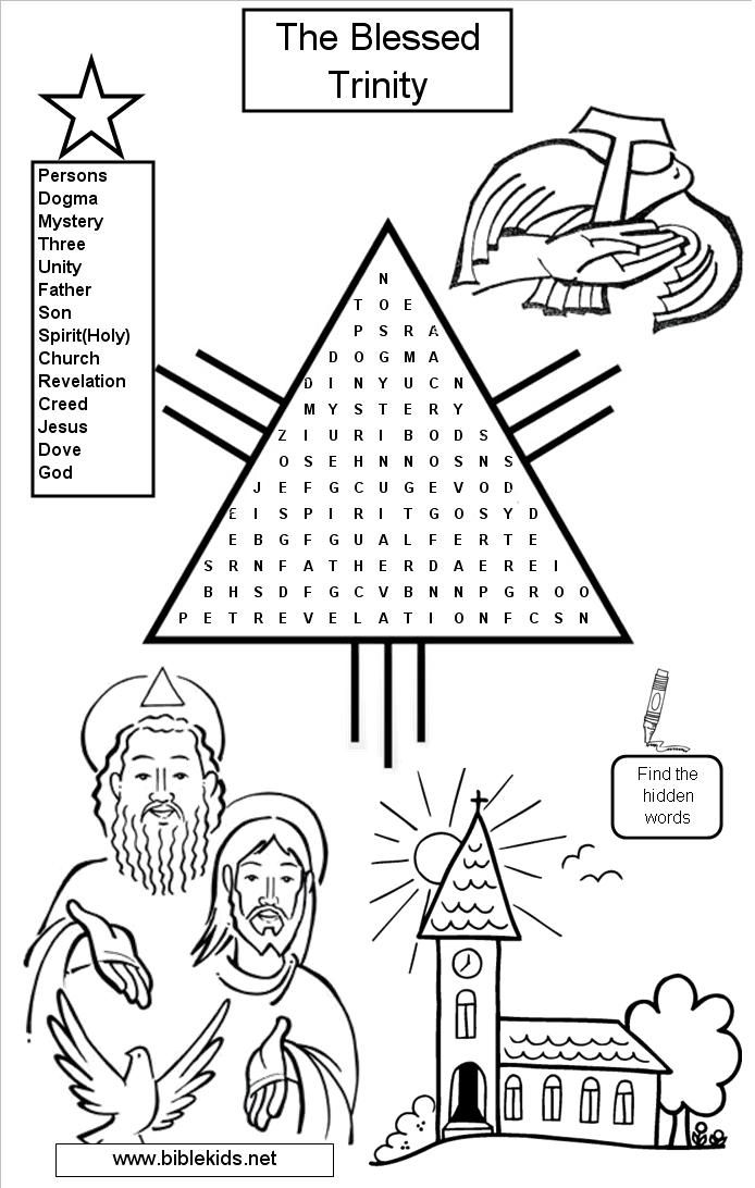 Bible word search puzzles