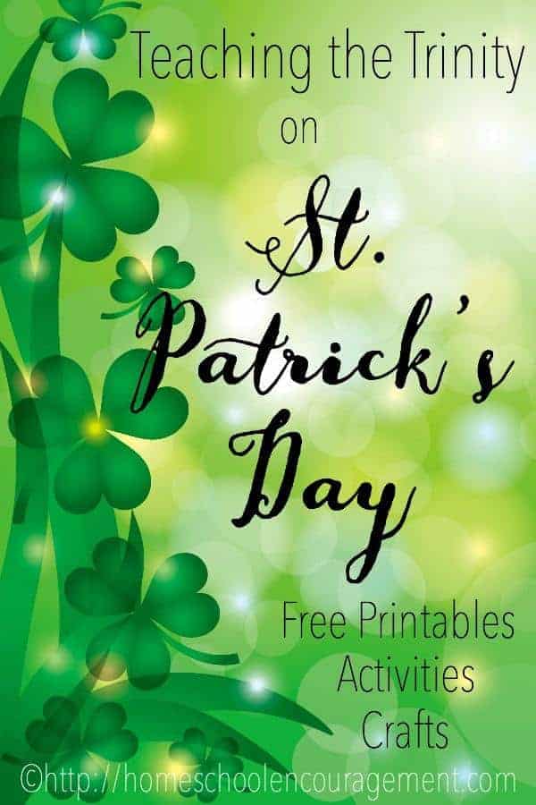 St patricks day free printables for teaching the trinity