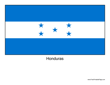 Flag of honduras