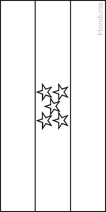 Colouring book of flags central and south america