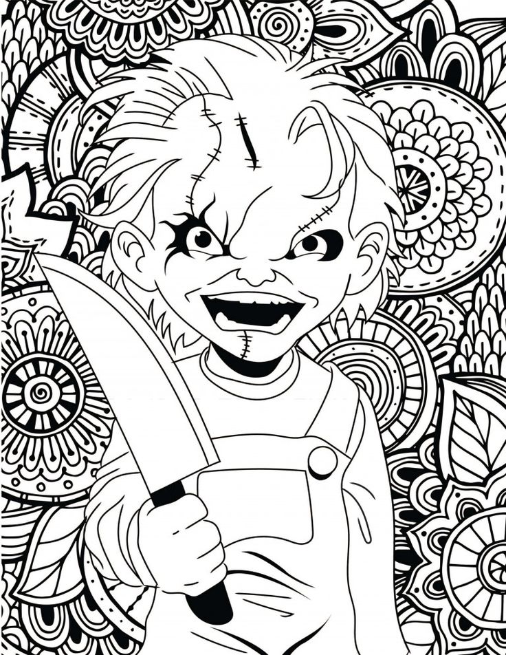Free horror movie printable coloring pages costume supercenter blog halloween coloring pages printable scary coloring pages halloween coloring