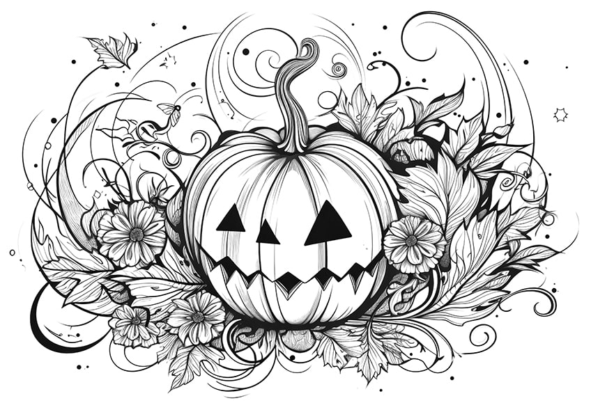 Halloween coloring pages