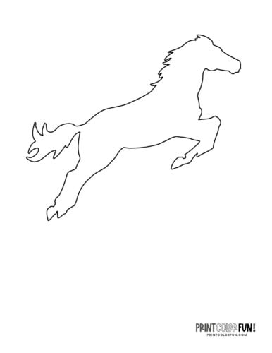 Beautiful horse coloring pages plus crafts educational games to saddle up for fun at