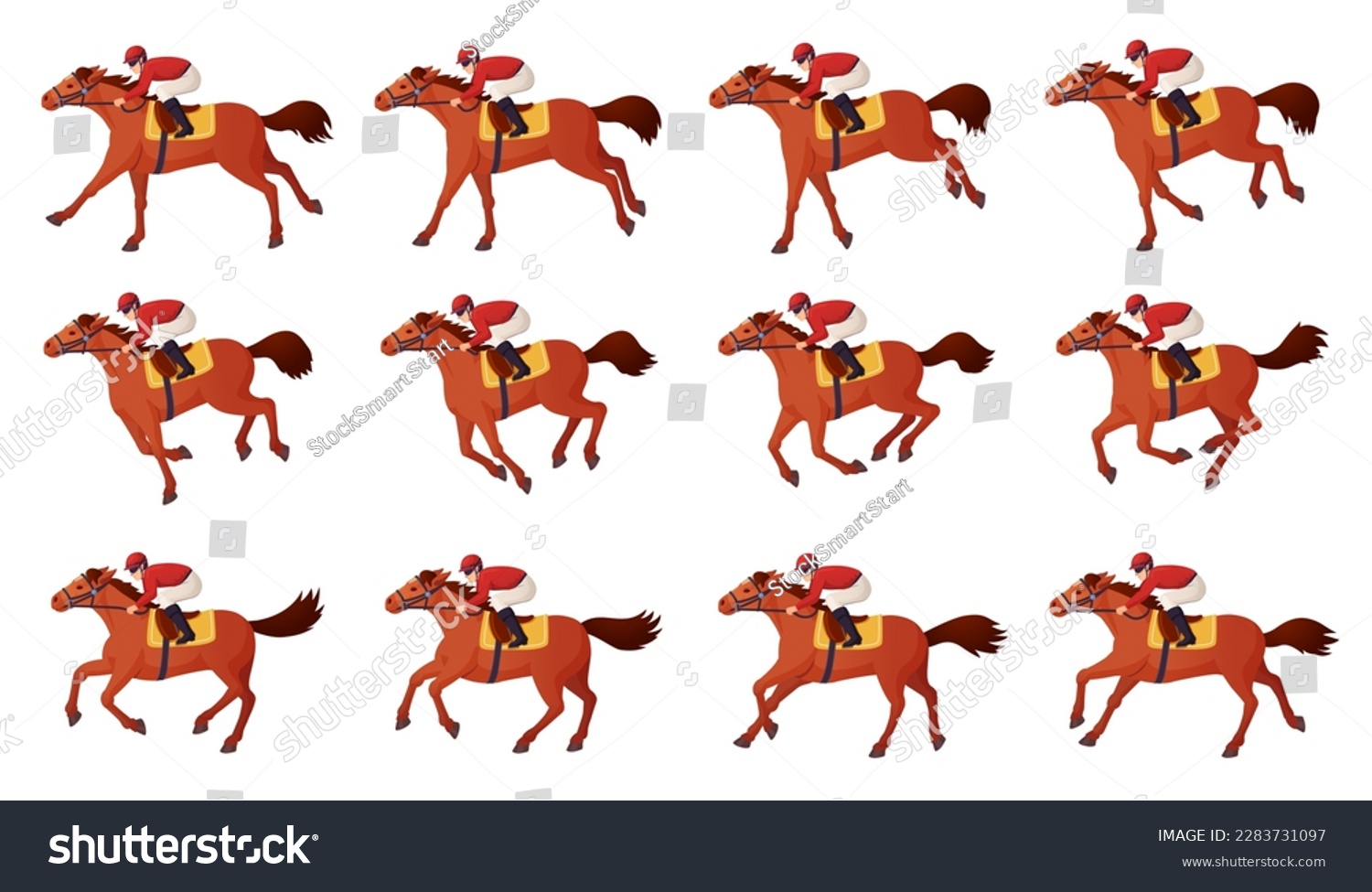 Horse racing frame photos and images