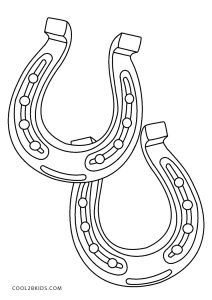 Free printable horse coloring pages for kids