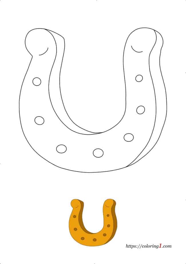Horse coloring pages