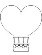Hot air balloons coloring pages free coloring pages