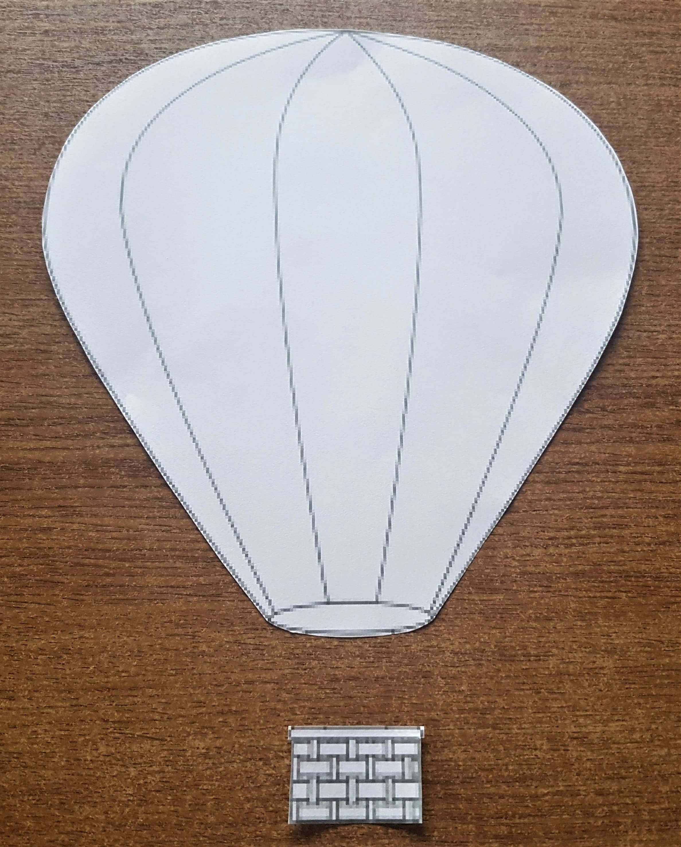 Hot air balloon craft tutorial