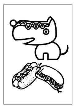 Engage kids creatively explore our printable hot dog coloring sheets pages