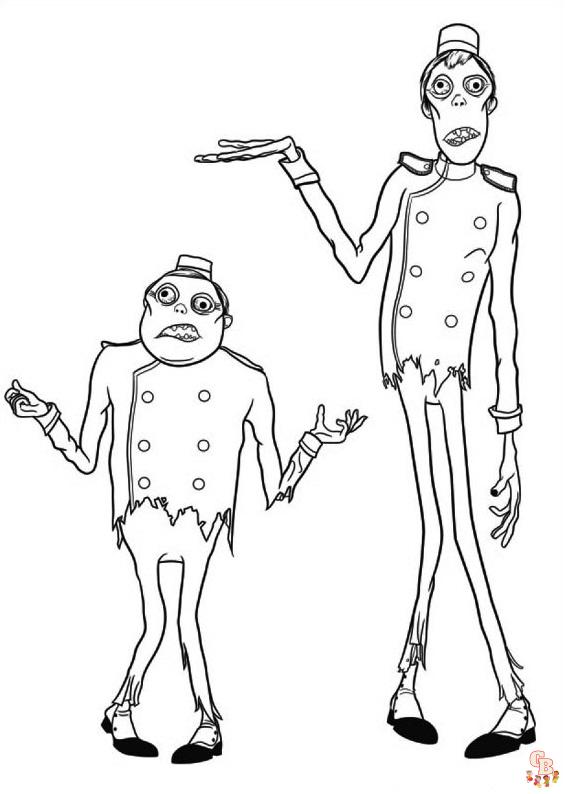 Fun and free hotel transylvania coloring pages for kids