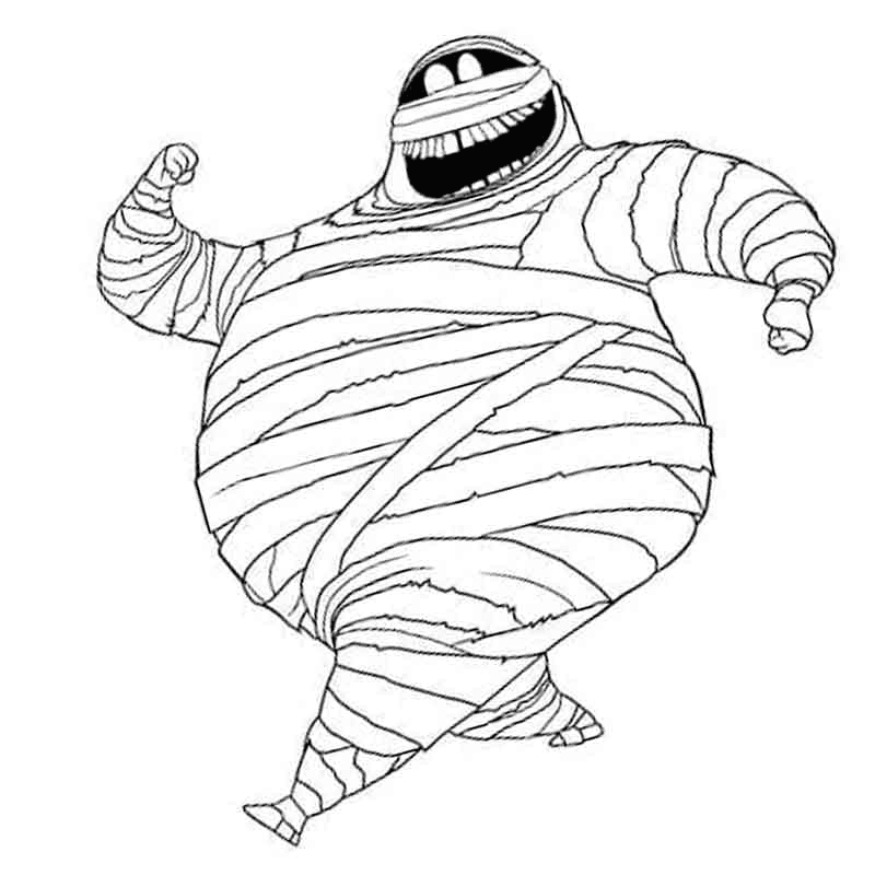 Hotel transylvania coloring pages printable for free download