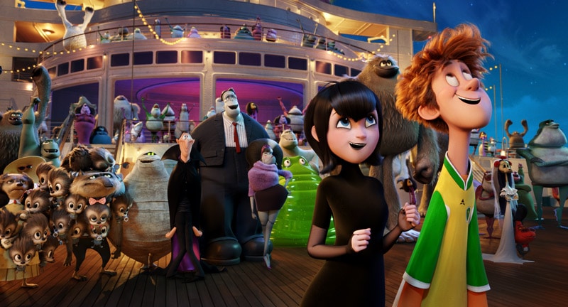 Hotel transylvania summer vacation coloring pages