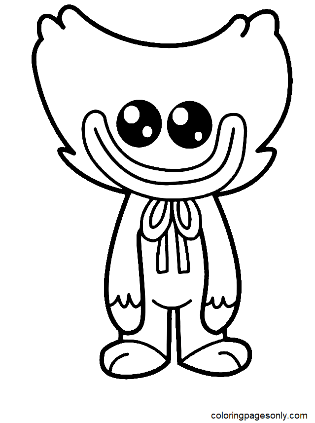 Huggy wuggy coloring pages printable for free download