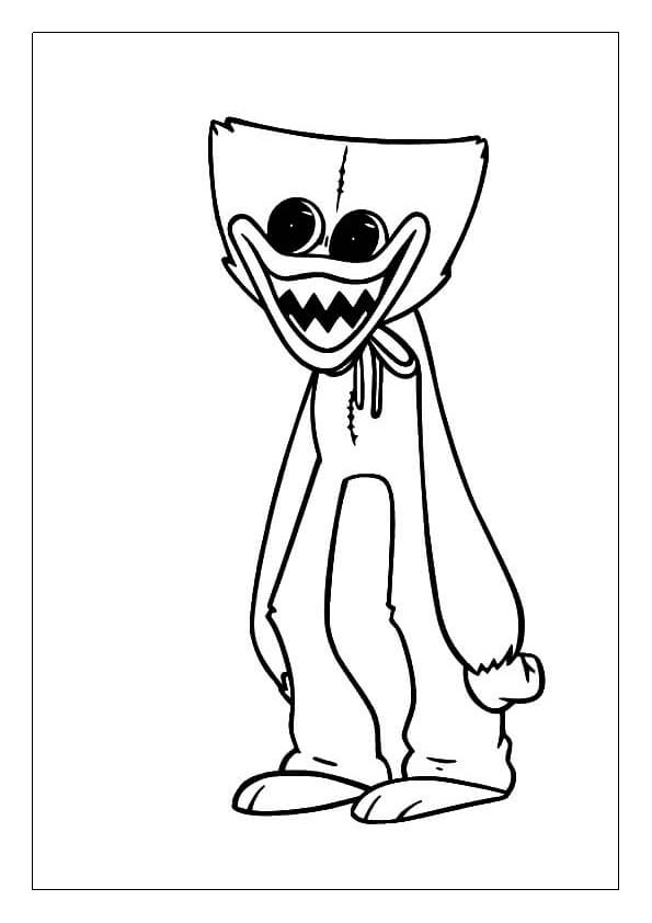 Huggy wuggy coloring pages printable coloring sheets