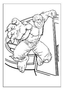 Get creative with hulk printable hulk coloring pages collection for kids