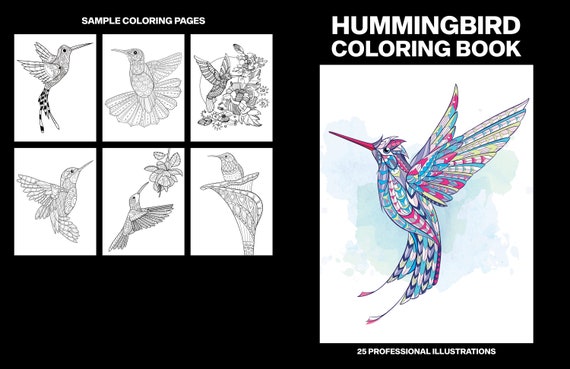 Printable hummingbird coloring pages bird coloring sheets distance learning pages adult coloring book fun coloring activities