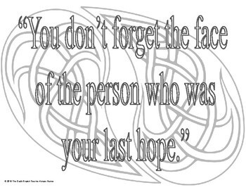 The hunger games coloring pages