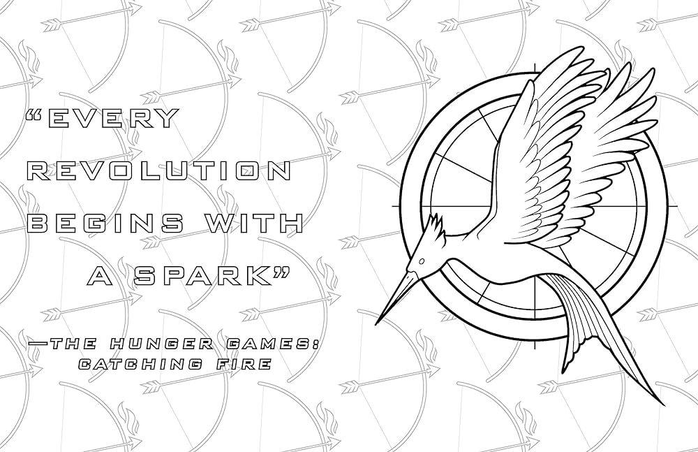 The world of the hunger games the official colouring book scholastic books