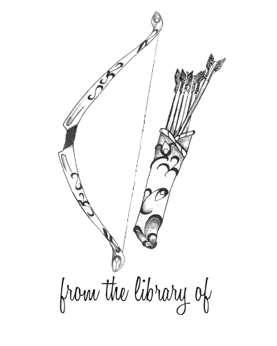 Hunger games catching fire party favours personalize your own bookplates the lunchbox season