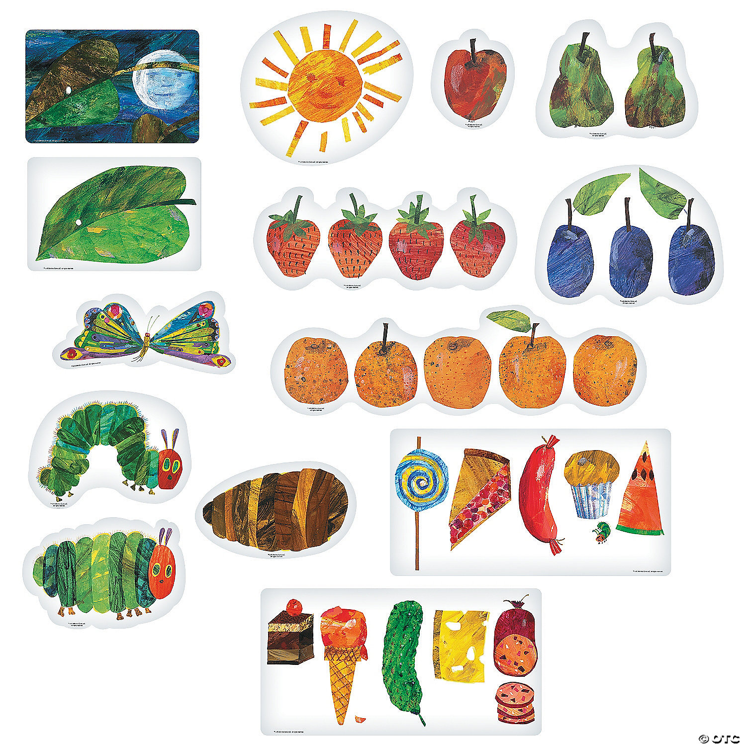 The very hungry caterpillar craft day and fruit names printable book