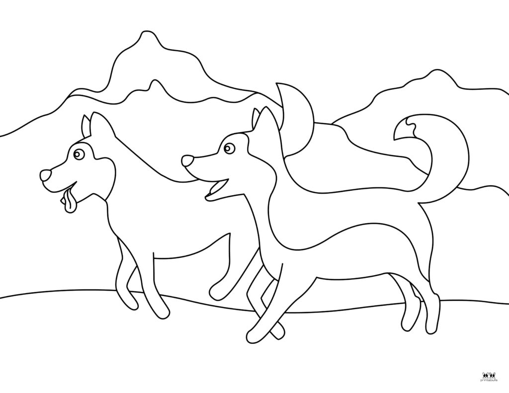 Dog coloring pages