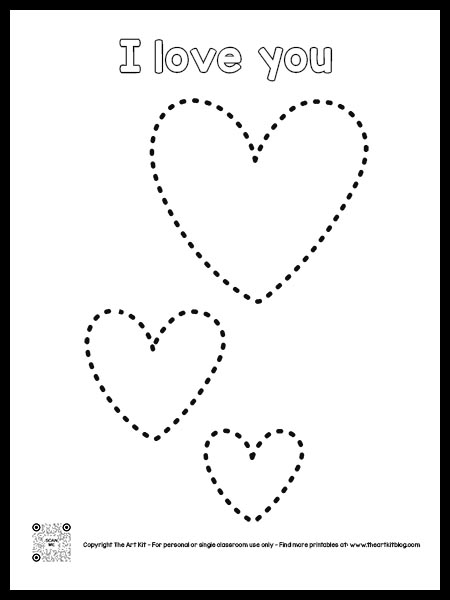 I love you coloring page bubble font â the art kit