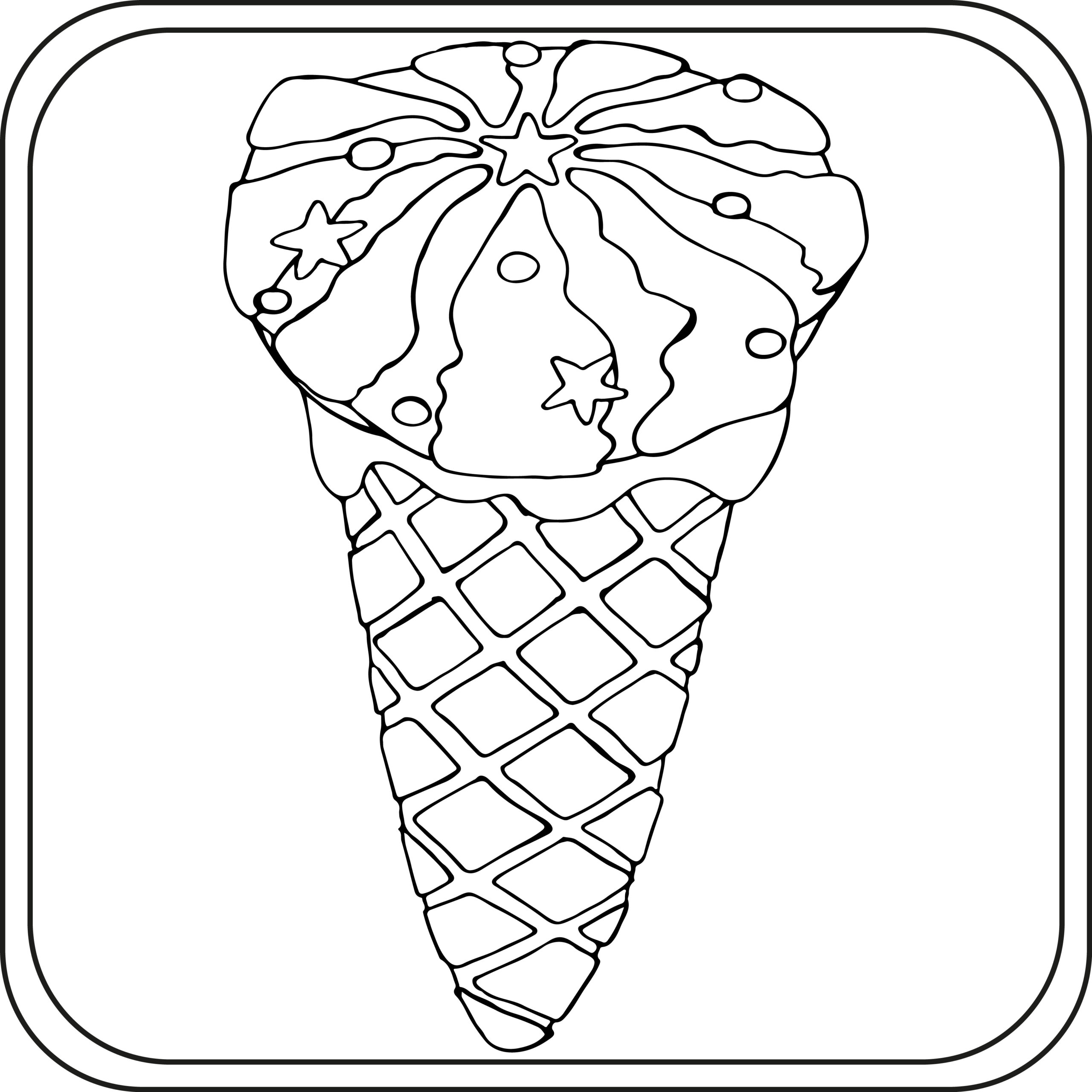 Ice cream coloring pages preschool kindergarten first grade made by teachers
