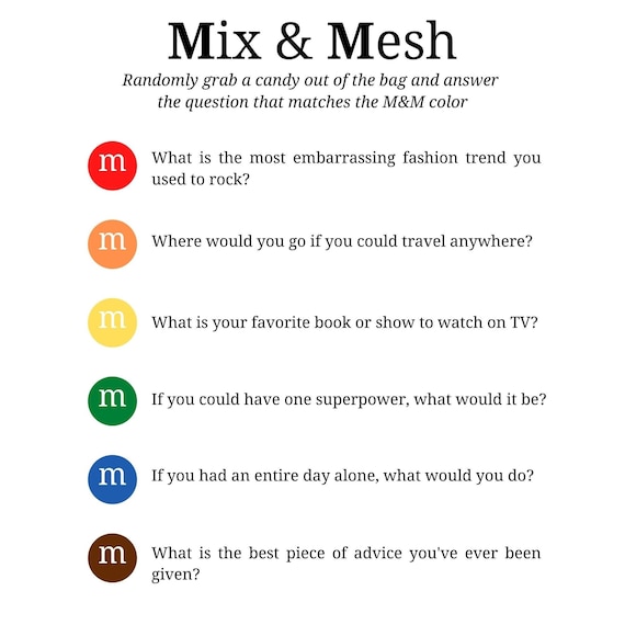 Mm icebreaker game perfect for meetings moms groups young adult gatherings