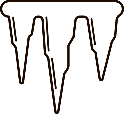 Icicles coloring page free printable coloring pages