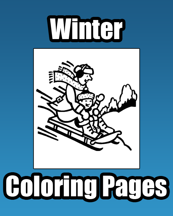 Winter coloring pages â free printable pdf from
