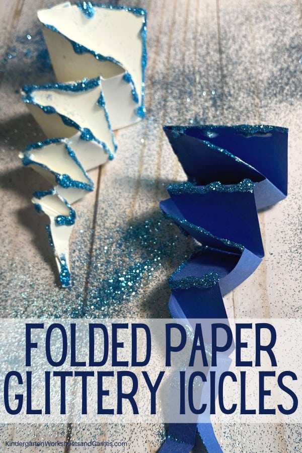 Âïï beautiful folded paper icicles ornaments
