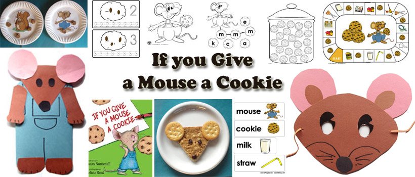 If you give a mouse a cookie preschool activities and crafts