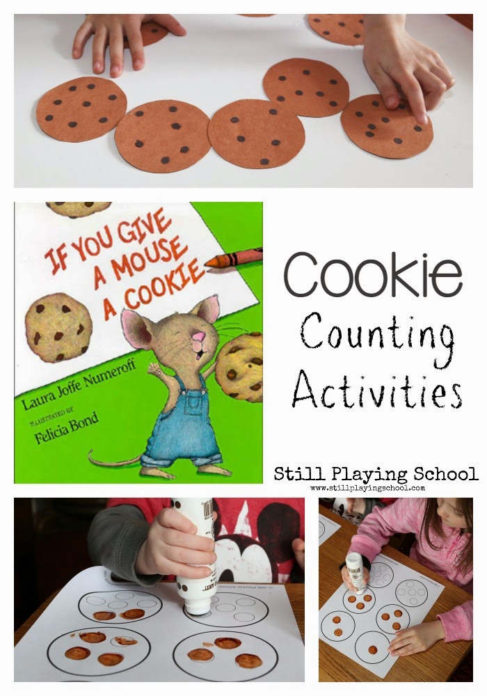 If you give a mouse a cookie counting activities still playing school