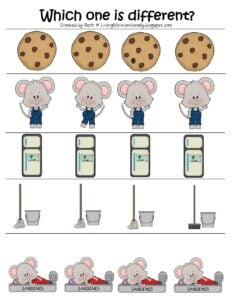 Ððª free printable if you give a mouse a cookie worksheets and activities