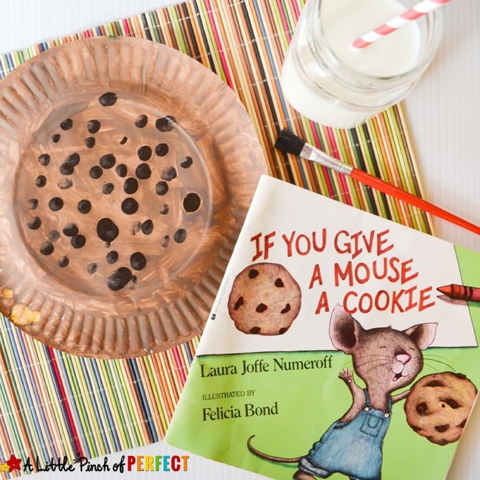 If you give a mouse a cookie paper plate craft and free printables
