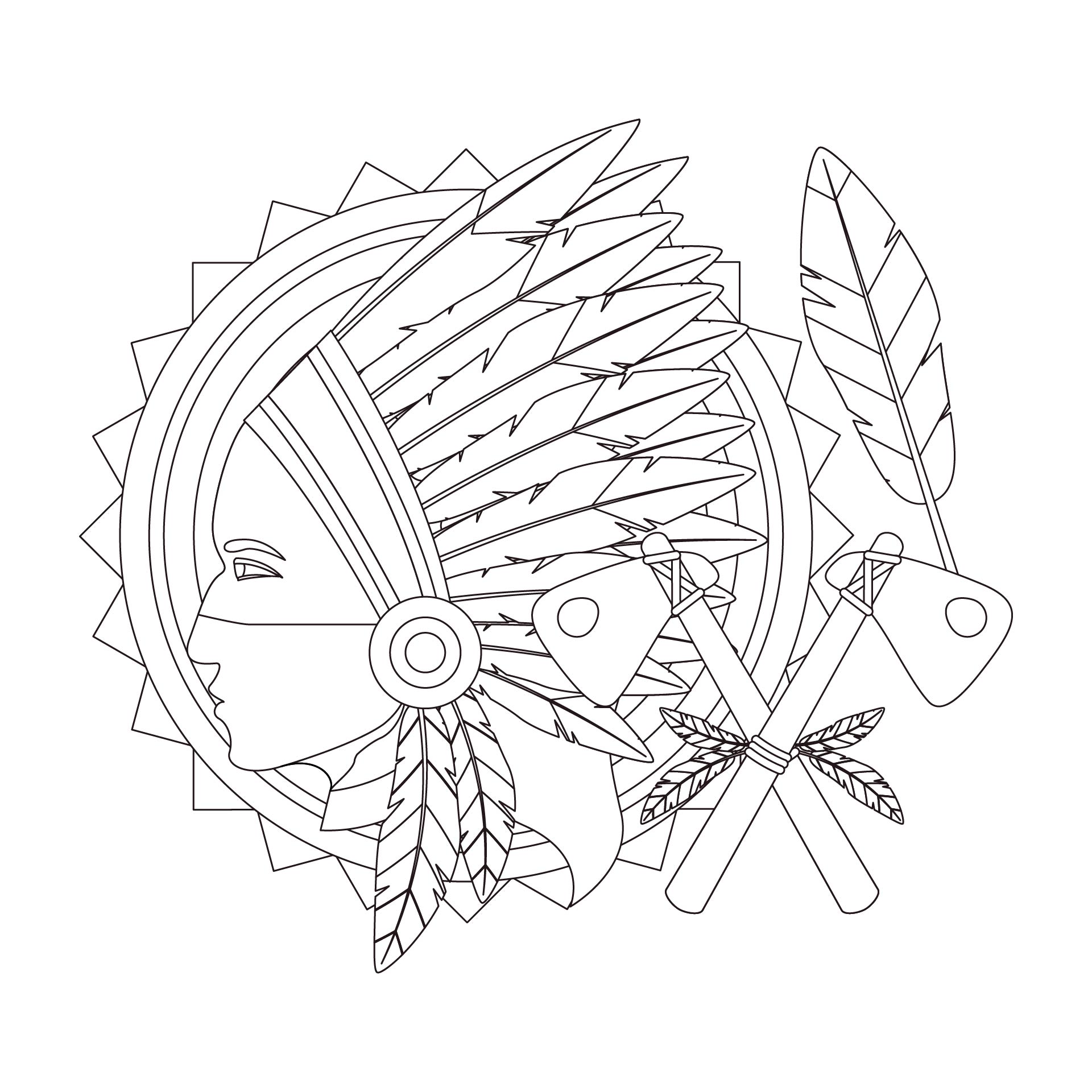 Best free printable native american designs pdf for free at