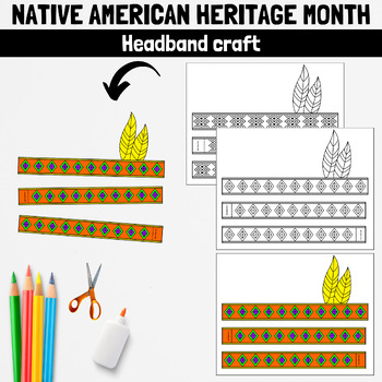 Indian headband craft tpt